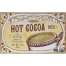 Trader Joe's Organic Hot Cocoa Mix 10 oz Instant Packets (2 Boxes)