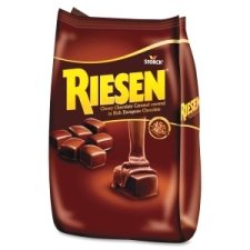 Riesen Chewy Chocolate Caramels - Cacao, Caramel - Individually Wrapped - 1.87 lb - 1 / Bag
