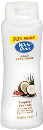 White rain classic hair conditioner, tropical coconut - 15 oz
