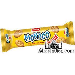 Pack of 2 - Parle Monaco Biscuits (4 Packs) (63 Grams Each)