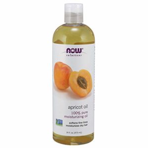 NOW Solutions, Apricot Kernel Oil, Hair Moisturizer, Rejuventaing Skin Oil, Softens Fine Lines, 16-Ounce