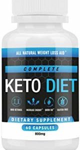 Keto Diet Pills - Weight Loss Fat Burner Supplement for Men and Women - Carb Blocker & Appetite Suppressant Formulated to Compliment a Ketogenic Diet - 60 Capsules