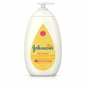 Johnson's Moisturizing Dry Skin Baby Lotion with Shea & Cocoa Butter, 27.1 fl. oz