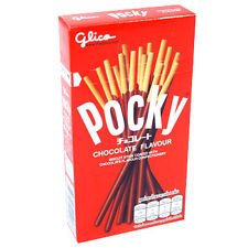 12 Pocky Fried Glico Biscuit stick Chocolate candy chewy Halal Approved