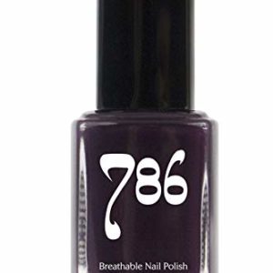 786 Cosmetics Pretoria - (Deep Purple) Vegan Nail Polish, Cruelty-Free, 11-Free, Halal Nail Polish, Fast-Drying Nail Polish, Best Purple Nail Polish