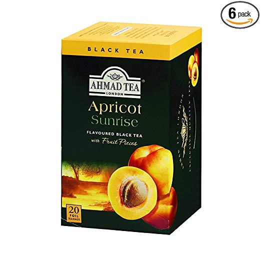 Ahmad Tea Fruit Tea Selection, 20-Count (Pack of 6)