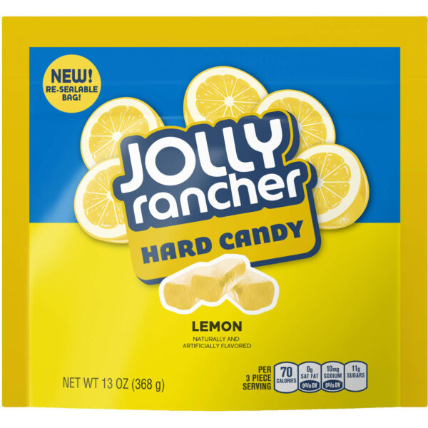 Jolly Rancher Hard Candy - Lemon Flavor 1 X 13oz Bag