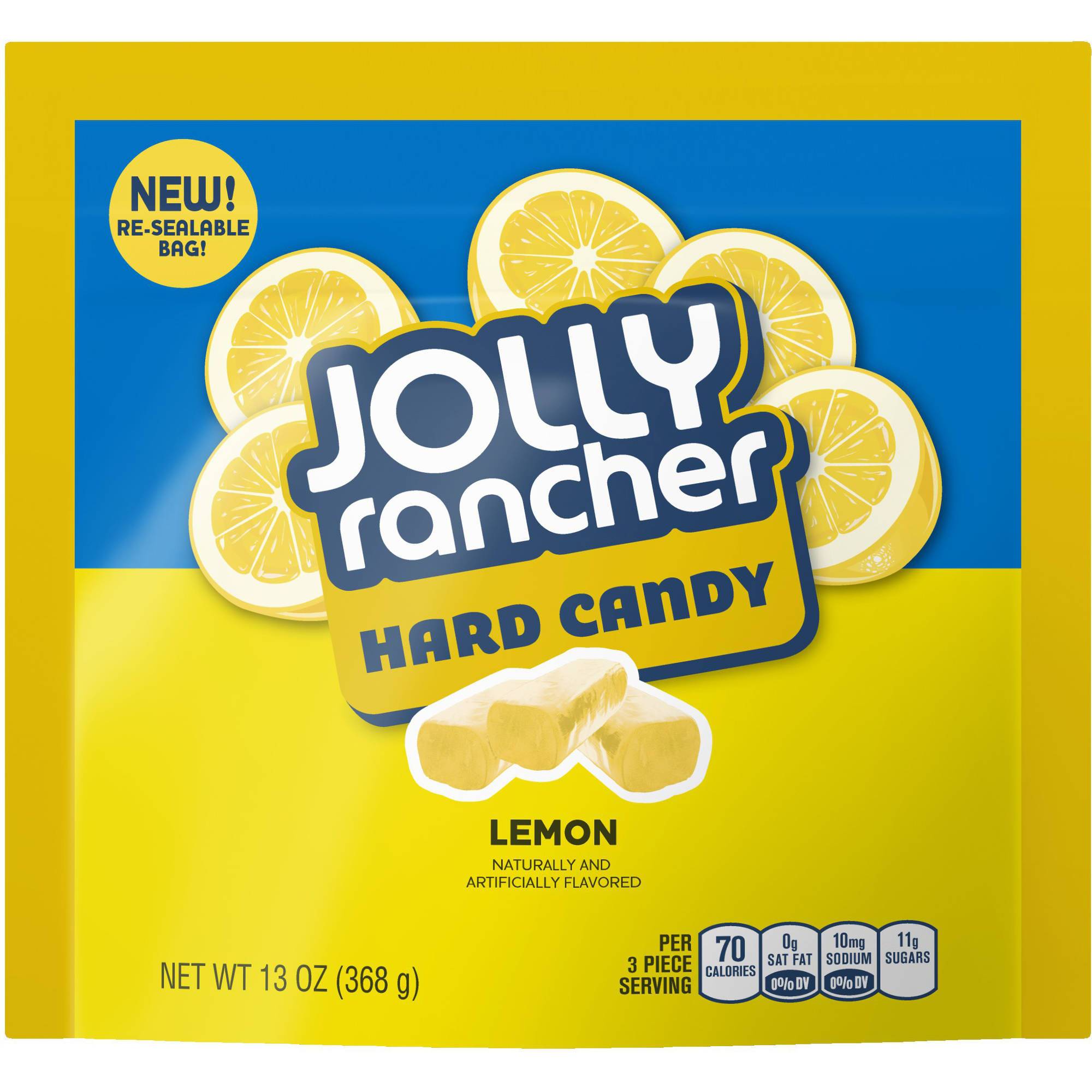Jolly Rancher Hard Candy – Lemon Flavor 1 X 13oz Bag