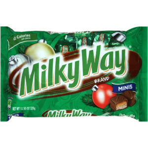 MILKY WAY Holiday Milk Chocolate Minis Size Candy Bars 11.5-Ounce Bag