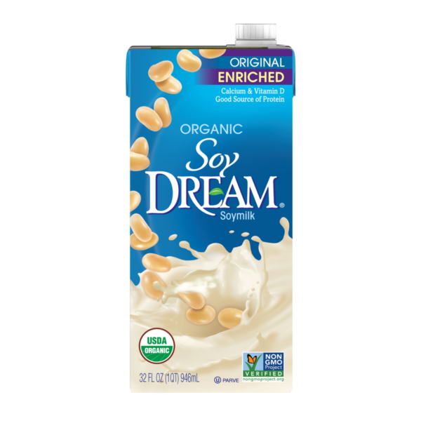 SOY DREAM Enriched Original Organic Soymilk, 32 Fluid Ounce