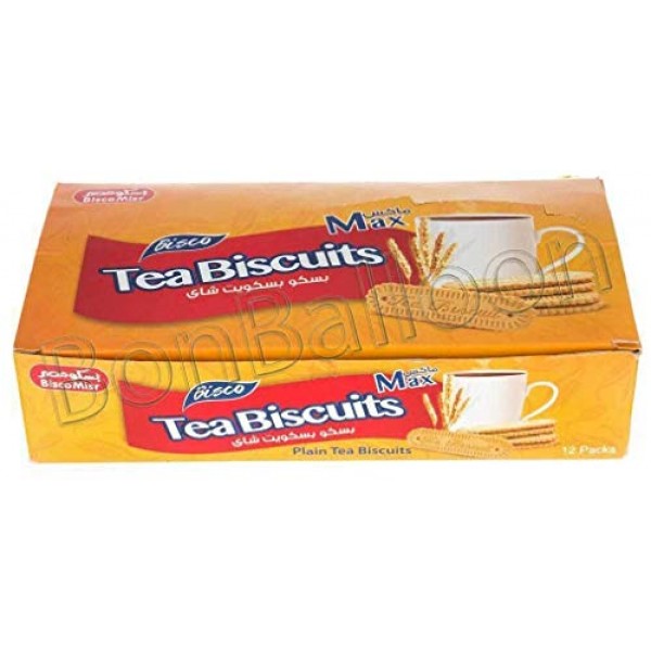 Halal Bisco Misr Tea Biscuits 12 Peice 384
