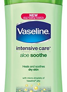 Vaseline Intensive Care Lotion, Aloe Soothe 20.3 oz (Pack of 3)