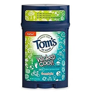 Tom's of Maine Wicked Cool Deodorant for Boys Freestyle 2.25 oz