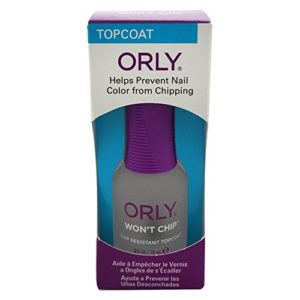 Orly Top Nail Coat, Won't Chip, 0.6 Ounce