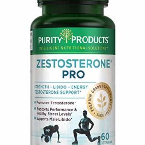 Zestosterone Pro by Purity Products | Standardized 100:1 LJack LongJack Tongkat Ali, Zinc, Grape Seed, Beta Sitosterol & Boron | Supports Healthy Testosterone, Strength & Libido* | 60 Vegan Caps
