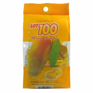 Cocoaland Mango Gummy - Asian Candy Individually Wrapped - Mango Flavor - Halal Candy - 5.3oz / 150g (Pack of 1)
