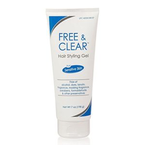 Free & Clear Hair Styling Gel for sensitive skin - fragrance free - 7 ounce