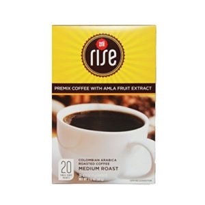 1 box Zrii Rise Premix Coffee with Amla Fruit Extract ( 20 packets ) ( High Performance Coffee )
