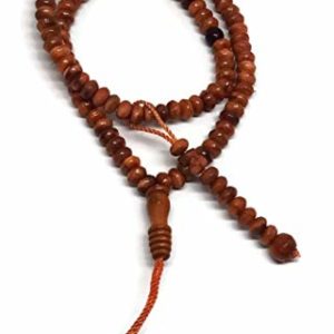 Muslim Wooden Tasbih Beads AMN116 Islam Prayer dhikr Beads with Decorated Tassels