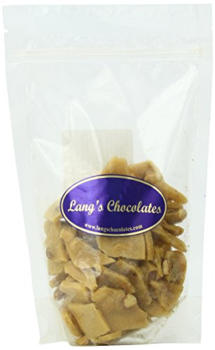 Lang's Chocolates Traditional Peanut Brittle Certified Kosher-Dairy, 8-Ounce Bags (Pack of 3)