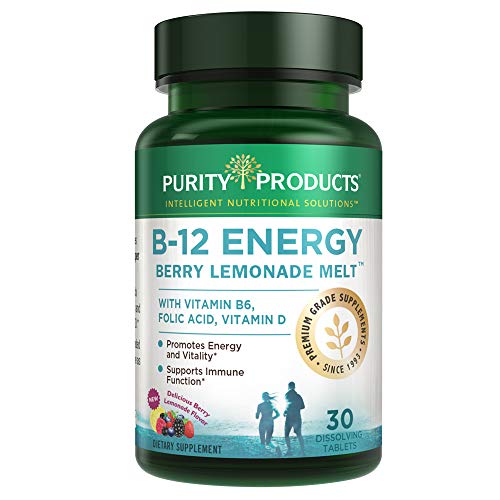 B-12 Energy BerryMelt with Super Fruits - 30 Tablets from Purity Products