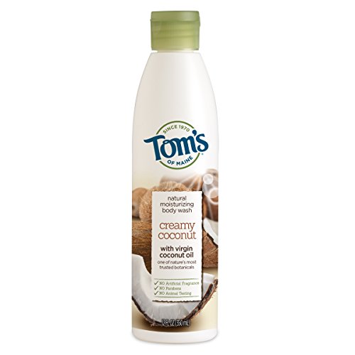 Tom's of Maine Natural Moisturizing Body Wash Soap With Virgin Oil, Coconut, 12 Ounce
