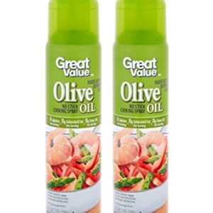Great Value Extra Virgin Olive Oil Cooking Spray, 7 Oz (Pack of 2)