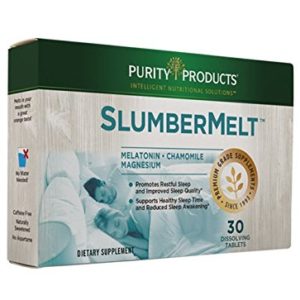 SlumberMelt Sleep Formula - Advanced Melatonin Quick Melt Wafer - 2 mg