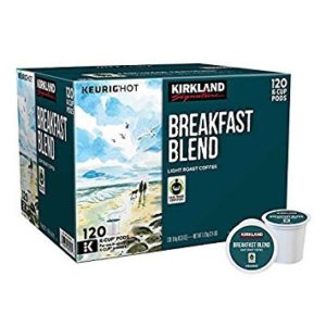 Kirkland Signature Breakfast Blend K-cup, 120 Count
