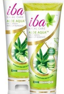 Iba Halal Care Aloe Aqua Face Wash + Makeup Remover (Pack of 2) (100 ml)