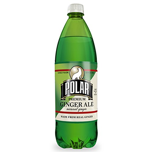 Polar Premium Ginger Ale 1 L Plastic Bottles - Pack of 12