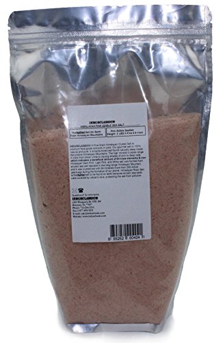 IndusClassic Authentic Pure Natural Halall Unprocessed Himalayan Edible Pink Cooking Fine Grain Salt