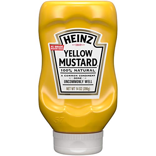 Heinz Yellow Mustard, 14 oz Bottle