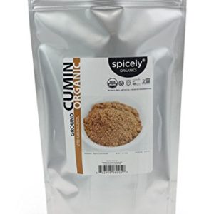 Spicely Organic Cumin Ground 1 Lb Bag Certified Gluten Free