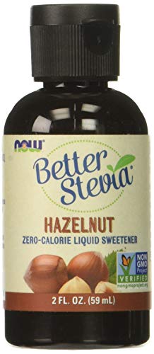 NOW Foods Better Stevia Liquid Sweetener Hazelnut -- 2 fl oz