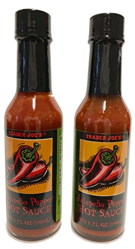 Trader Joes Jalapeno Pepper Hot Sauce, 2 Bottles