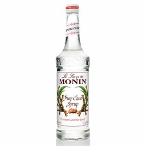 Monin - Pure Cane Syrup, Pure and Sweet, Great for Coffee, Tea, and Specialty Cocktails, Gluten-Free, Vegan, Non-GMO (750 ml)