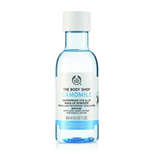 The Body Shop Camomile Waterproof Eye and Lip Makeup Remover, 5.4 Fl Oz