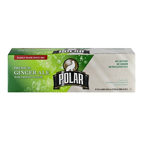 Polar Ginger Ale 12 oz Cans - Pack of 24
