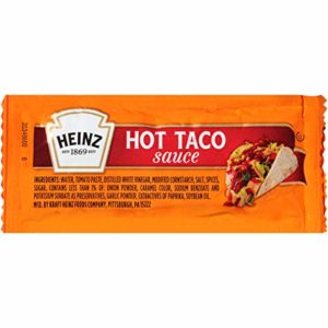 Heinz Hot Taco Sauce (0.3 oz Packets, Pack of 200)