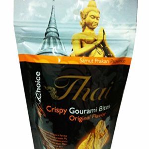 3 Packs of Crispy Gourami Bites Original Flavor, Deliicious Snack From My Choice Thai Brand, Gap, GMP and Halal Certifications. 4 or 5 Strar Otop Rating Approved. (80 G/ Pack)