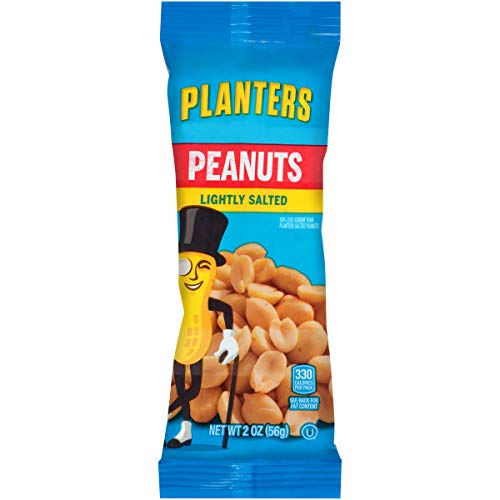 Planters Lightly Salted Cocktail Peanuts (2 oz Bags, Pack of 144)