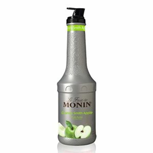 Monin - Granny Smith Apple Puree, Tart and Sweet, Great for Smoothies and Desserts, Gluten-Free, Vegan, Non-GMO (1 Liter)