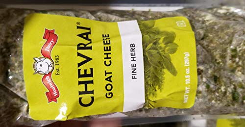 Chevrai Goat Cheese Fine Herb 10.5 oz X 2 pack Total: 21oz Kosher and Halal