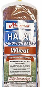 Halal Bread Loaf - Sandwich Wheat - 1 case - 10/24 oz loaves