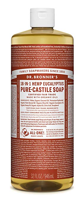 Dr. Bronner's Pure-Castille Liquid Soap - Citrus, 32 Oz