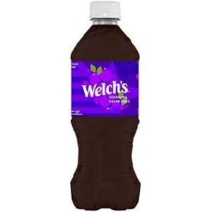 Welch's Sparkling Grape Soda 20 oz Bottle - Pack of 24