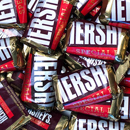 Hershey's Special Dark Chocolate Miniatures 3lb (Free Cold Pack)