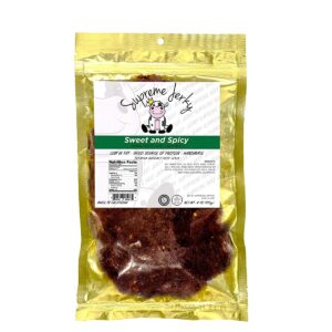 Halal Beef jerky, Supreme Beef Jerky, Sweet and Spicy