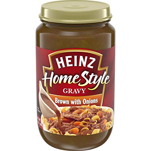 Heinz Home-style Brown Gravy with Onions, 12 oz Jar